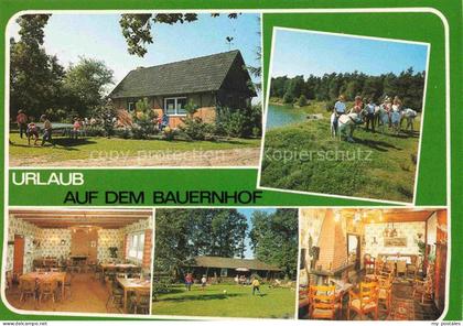 Emsdetten Urlaub auf dem Bauernhof Pension Harkotten Gastraum Ponyreiten