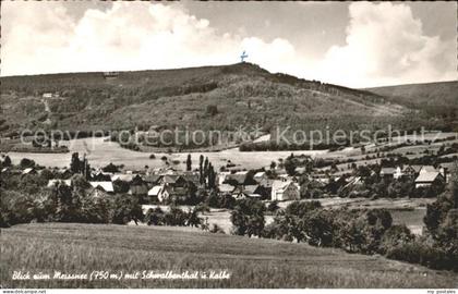 Eschwege Blick zum Meissner mit Schwalbenthal und Kalbe
