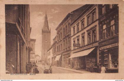 Deutschland - Eschweiler (NW) Markt. Städte- und Landschaftsansichkarten-Großverlag Jakob Krapohl Mönchenglad