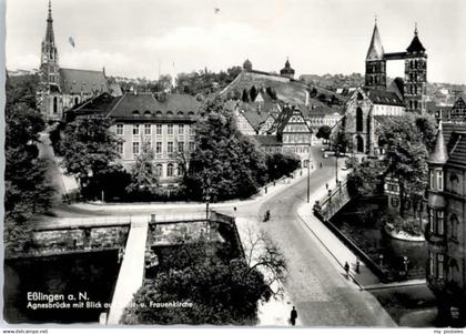 Esslingen Neckar Esslingen Agnesbruecke Frauen Kirche
