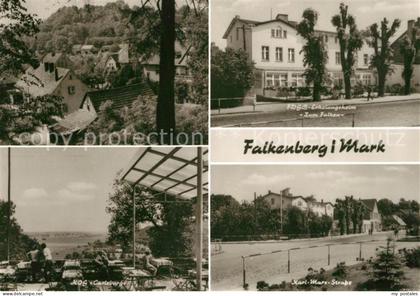 Falkenberg Mark HOG Carlsburg FDGB Erholungsheim Zum Falken Karl Marx Strasse