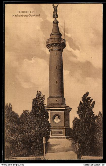 AK Fehrbellin, Hackenberg-Denkmal