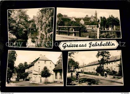 Fehrbellin Am Rhin Rathaus Dorfmotive