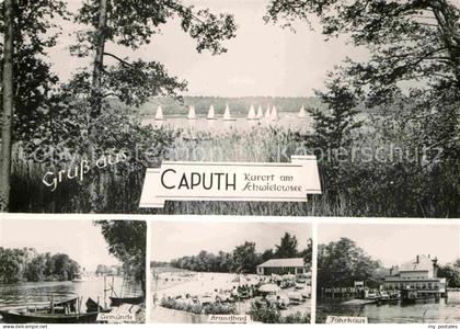 Caputh Segelregatta Gemuende Strandbad Faehrhaus