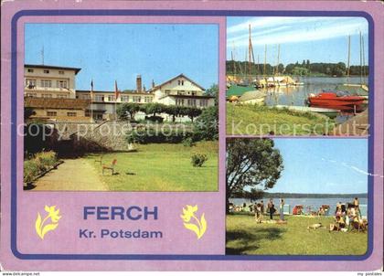 Ferch FDGB Erholungsheim Pierre Semard Schwielowsee Bootsliegeplatz