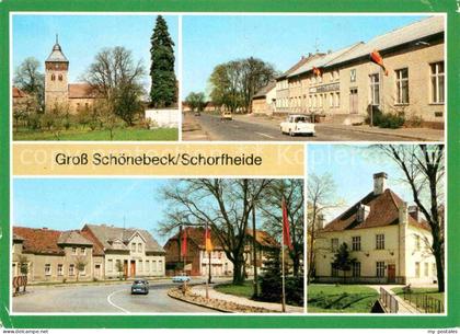 Gross Schoenebeck Kirche Baudenkmal Konsum Gaststaette Ernst Thaelmann Str Kultu