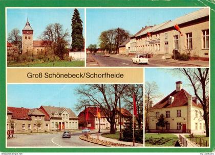Gross Schoenebeck Kirche Baudenkmal Konsum Gaststaette Zur Schorfheide Ernst Tha