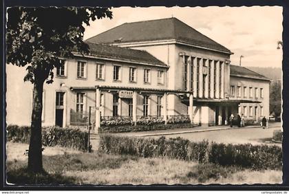 AK Flöha /Sa., Partie am Bahnhof