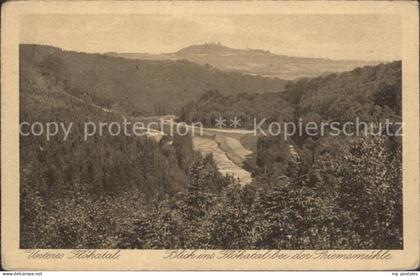 Floeha Blick ins Floehatal bei der Priemsmuehle