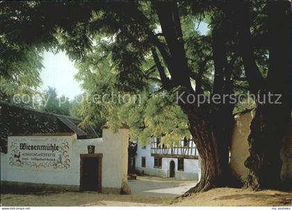 Floersheim Main Ausflugsgaststaette Wiesenmuehle