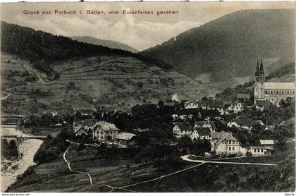 CPA Forbach - Forbach vom Eulenfelsen Gesehen GERMANY (910438)