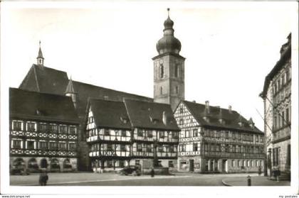 Forchheim Oberfranken Forchheim Rathausplatz x 1953