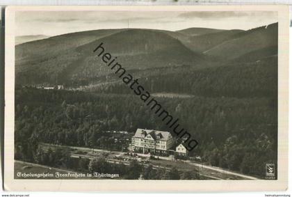 Frankenhain bei Gräfenroda - Erholungsheim - Fliegeraufnahme - Foto-Ansichtskarte - Verlag Klinke & Co Berlin