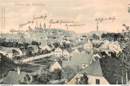 Freising Oberbayern Gesamtansicht