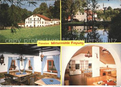 Freyung Freyung-Grafenau Bayern Pension Mittermuehle Freyung