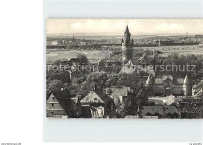 Friedberg Hessen Burg Friedberg mit Blick auf Bad Nauheim