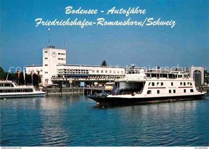 Friedrichshafen Bodensee Autofaehre Friedrichshafen