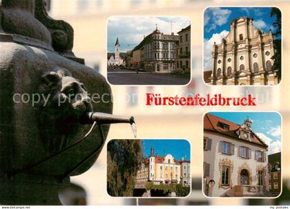 Fuerstenfeldbruck Teilansichten Brunnen