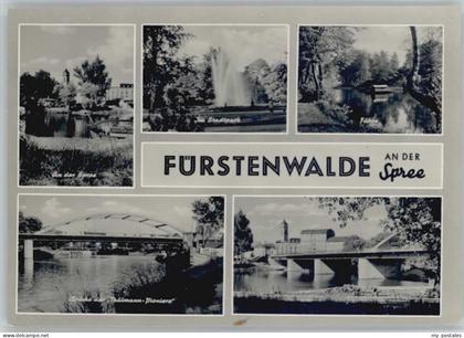 Fuerstenwalde Spree Fuerstenwalde Bruecke Thaelmann Pioniere x