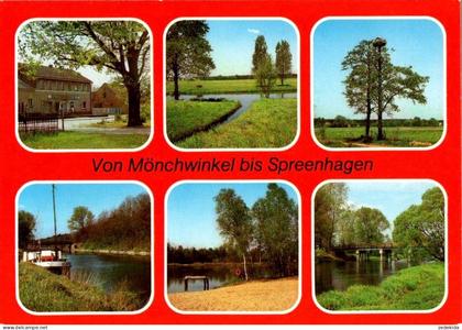 I8062 - TOP Spreenhagen Konsum Gaststätte Gockel Klause Mönchwinkel Fürstenwalde - Verlag Bild und Heimat Reichenbach