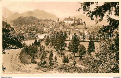 Fuessen Allgaeu Panorama