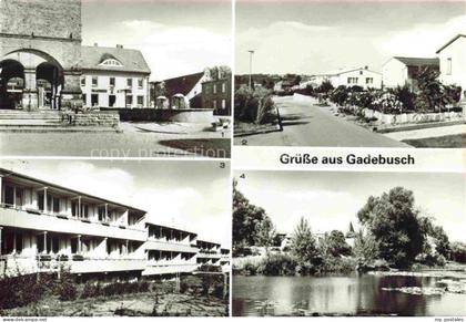 Gadebusch Markt Goethe-Ring Neubauten Burgsee