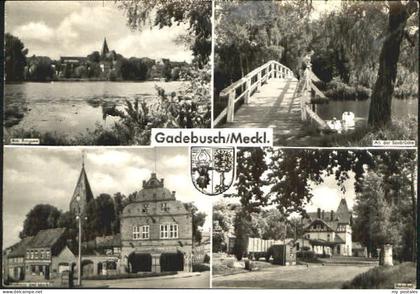 Gadebusch Rathaus Markt Bahnhof x 1962