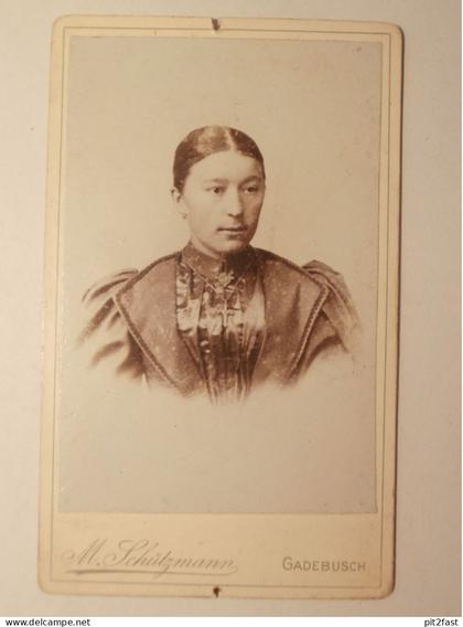 Kabinettfoto - Atelier Schützmann in Gadebusch , Adel , CDV , Photographie , Kabinett !!