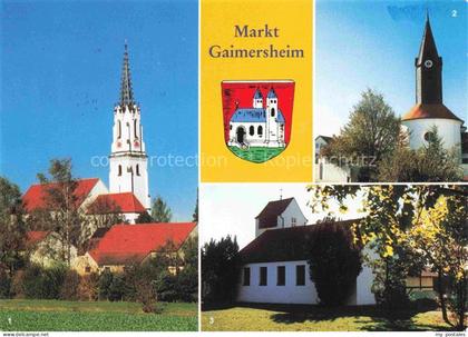 Gaimersheim Eichstaett Bayern Kirche Mariae Himmelfahrt Kirche Lippertshofen ev.