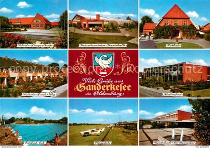 Ganderkesee Schule Lange Strasse Freizeitzentrum Tennishalle Rathaus Wilhelm Bus