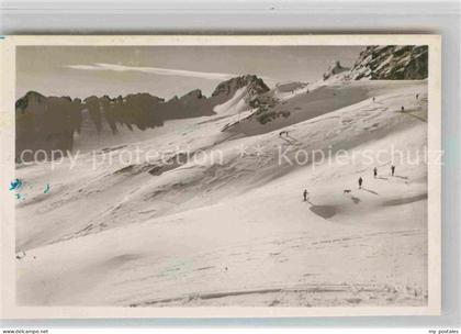 Zugspitze Skifahrer