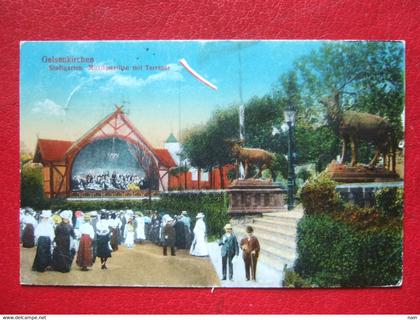 ALLEMAGNE - GEILENKIRCHEN - " STADIGARTEN MUSIKPAVILLON MIT TERASSE " -