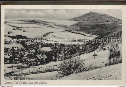 Geising Erzgebirge Dorfansicht