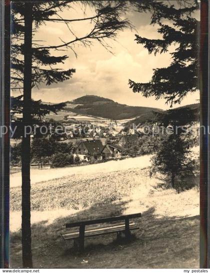Geising Erzgebirge Teilansicht