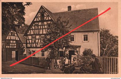 AK Greifenhain Oberer Gasthof bei Borna Geithain Frohburg Frauendorf Hermsdorf Streitwald Bubendorf Nenkersdorf Syhra