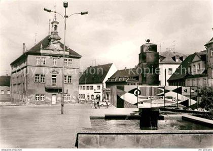Geithain Marktplatz Brunnen