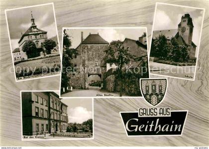Geithain Schule Markt Rat des Kreises Altes Stadttor