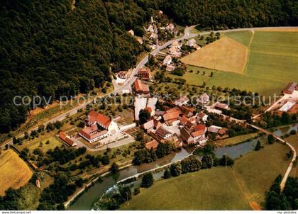 Gemuenden Main Franziskaner Minoriten Kloster Schoenau Fliegeraufnahme