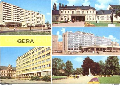 Gera Puschkinplatz Orangerie Kunstgalerie Interhotel-Gera