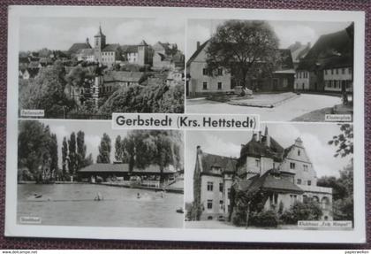 Gerbstedt (Mansfeld-Südharz) - Mehrbildkarte "Gerbstedt (Kr. Hettstedt) / Nachporto / Nachtaxiert / Nachgebühr Wien