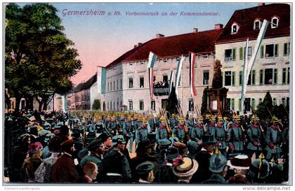 Allemagne - RHENANIE PALATINAT - GERMERSHEIM - Vorbeimarsch