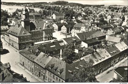 Geyer Teilansicht Luftbild Erzgebirge