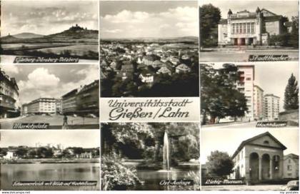 Giessen Lahn Giessen Lahn  ungelaufen ca. 1955