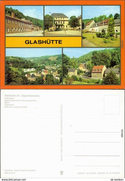 Glashütte Kulturhaus, Ingenierschule für Feinwerktechnik, Luchauer Straße 1984