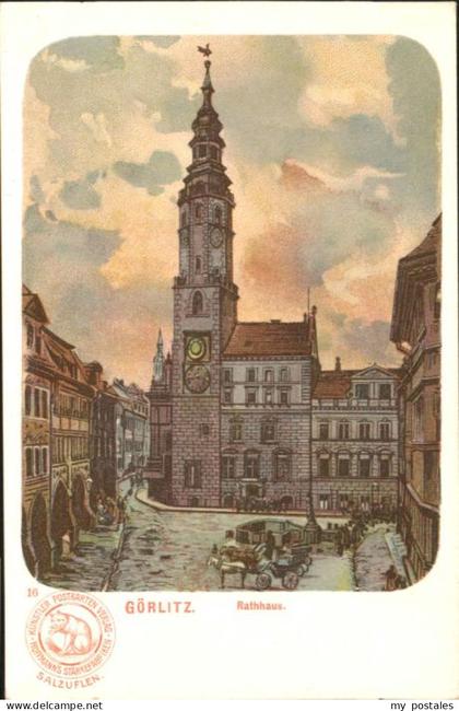 Goerlitz Sachsen Goerlitz Rathaus Kutsche