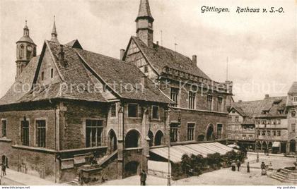 Goettingen Niedersachsen Rathaus
