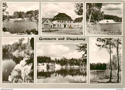 Gommern Edersee Rathaus Kolumbussee Silbersee Koenigsee Giselasee