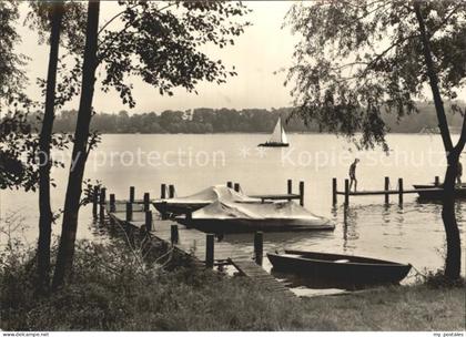 Goyatz Uferpartie am See Steg