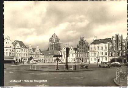 Greifswald Mecklenburg Vorpommern Greifswald Platz der Freundschaft