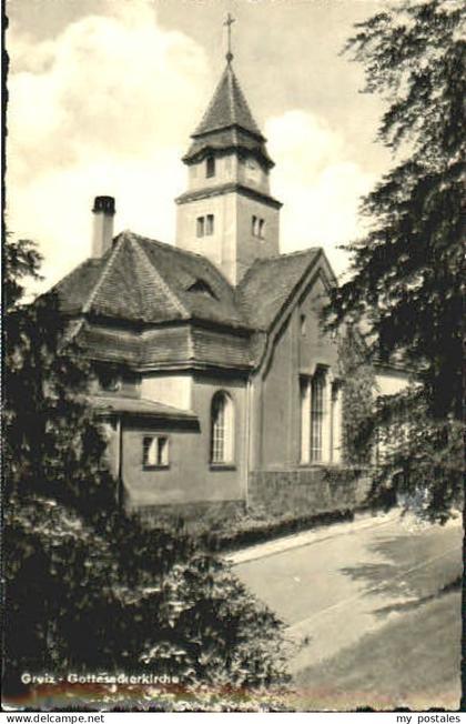 Greiz Thueringen Greiz Kirche